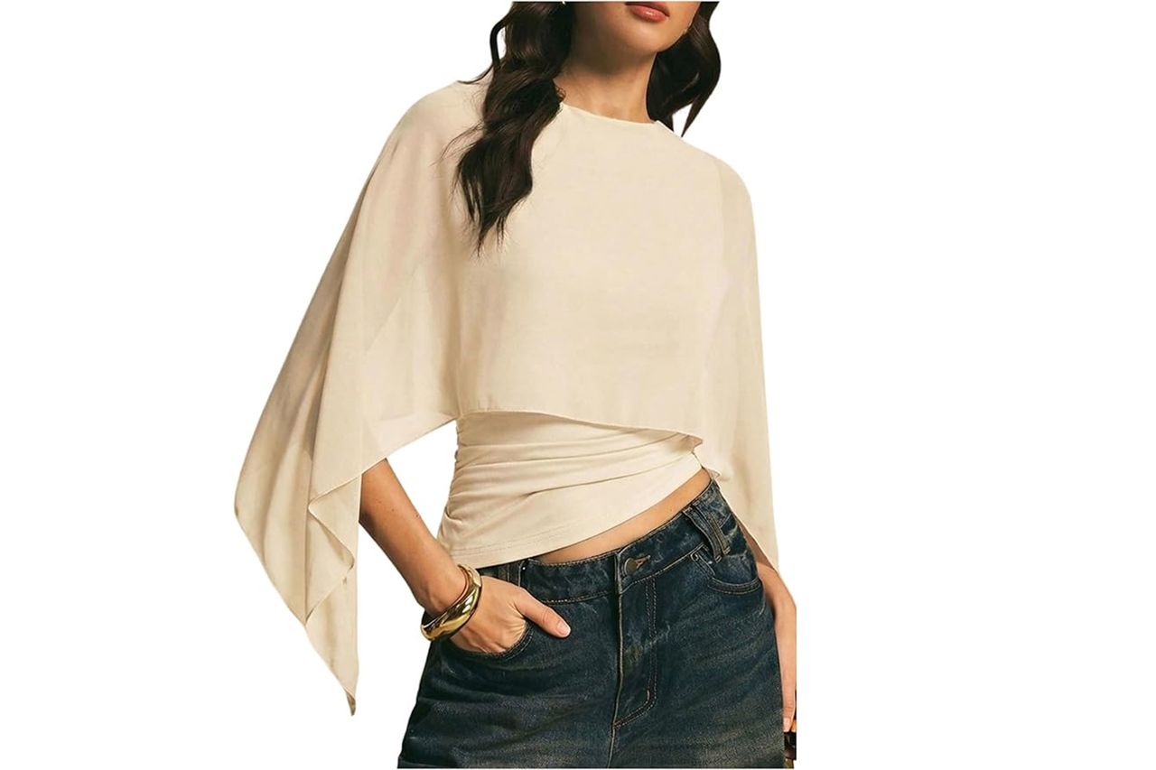 MakeMeChic Women's Asymmetrical Tops