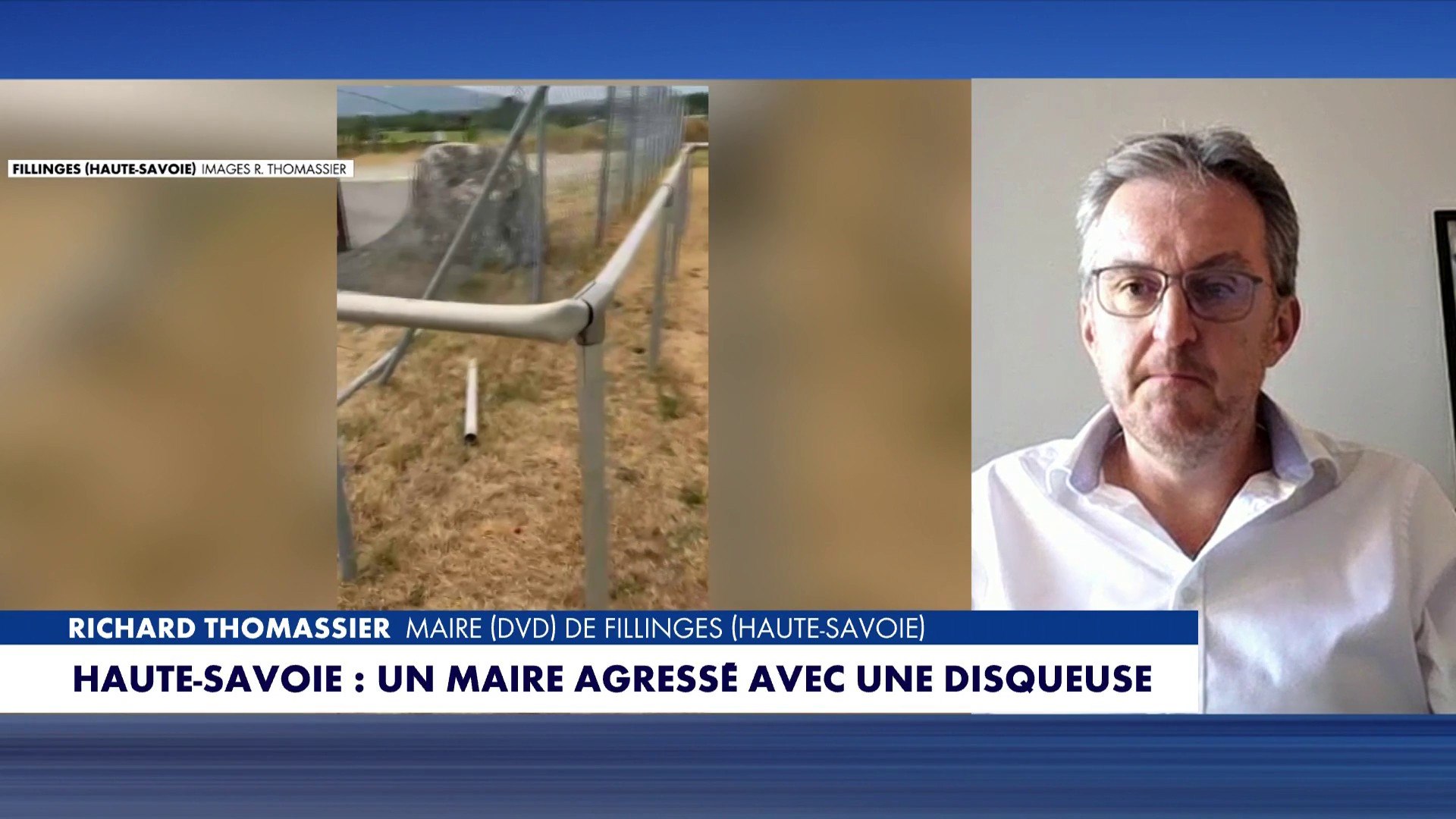 Richard Thomassier, maire de Fillinges : « J'ai été menacé de mort par des gens du voyage »