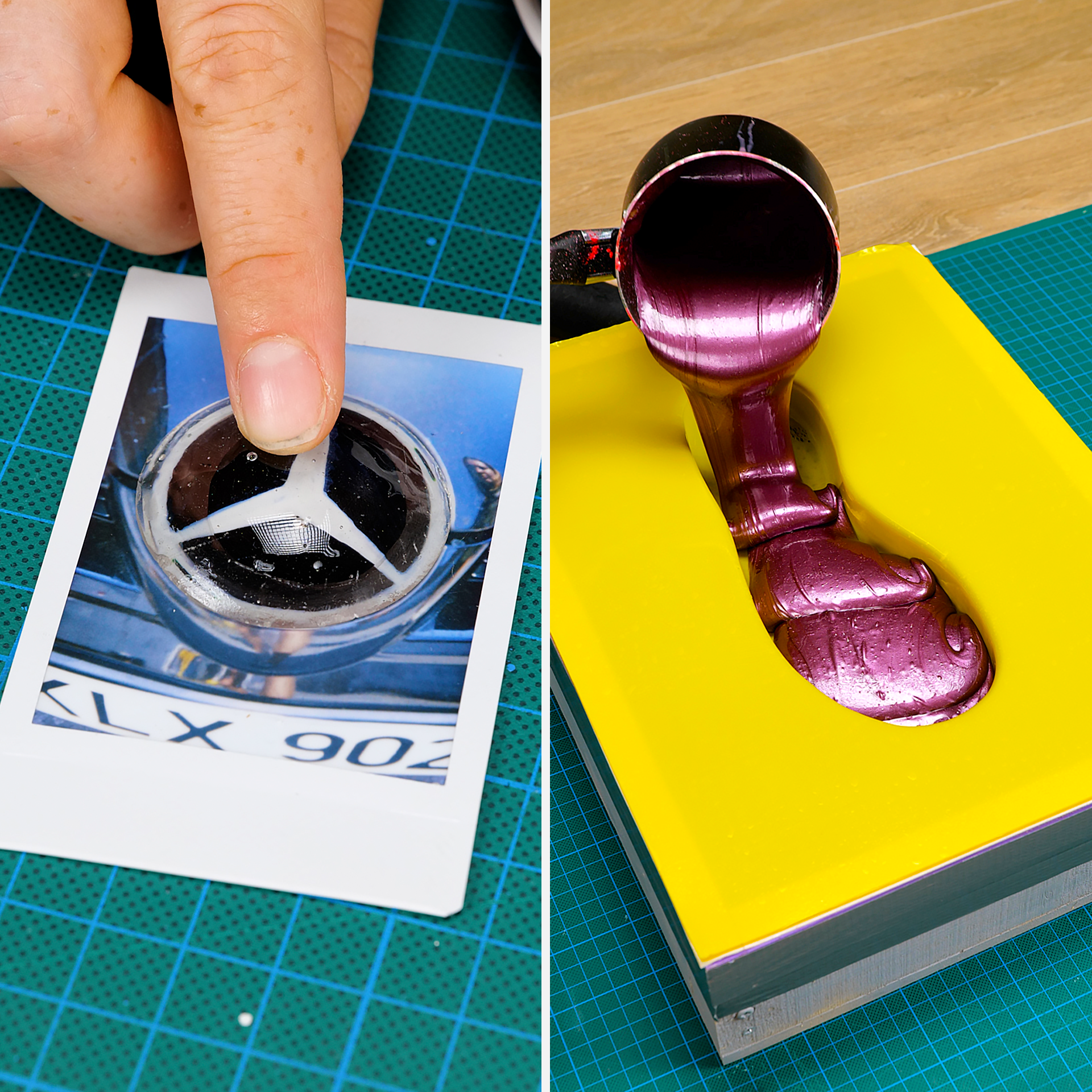 Transforming sneakers into a luxury car: Amazing custom shoe art