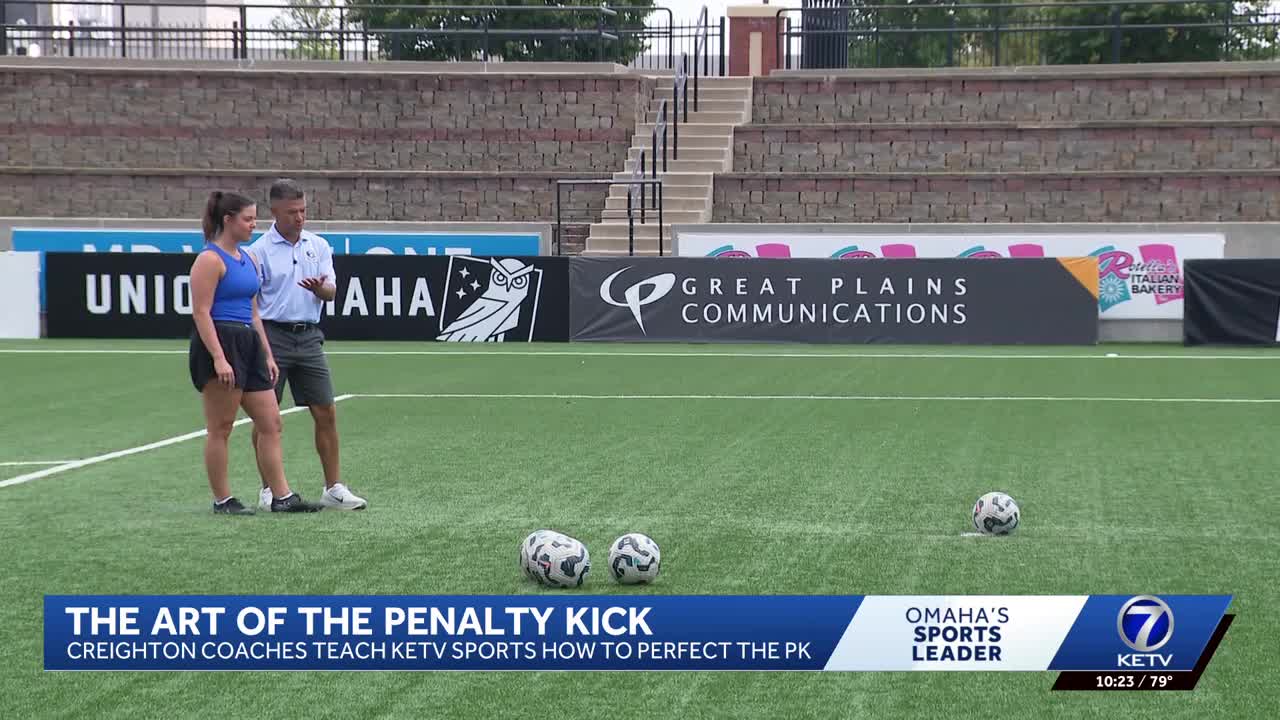 Watch: Creighton walks through the basics of taking a penalty kick with ...