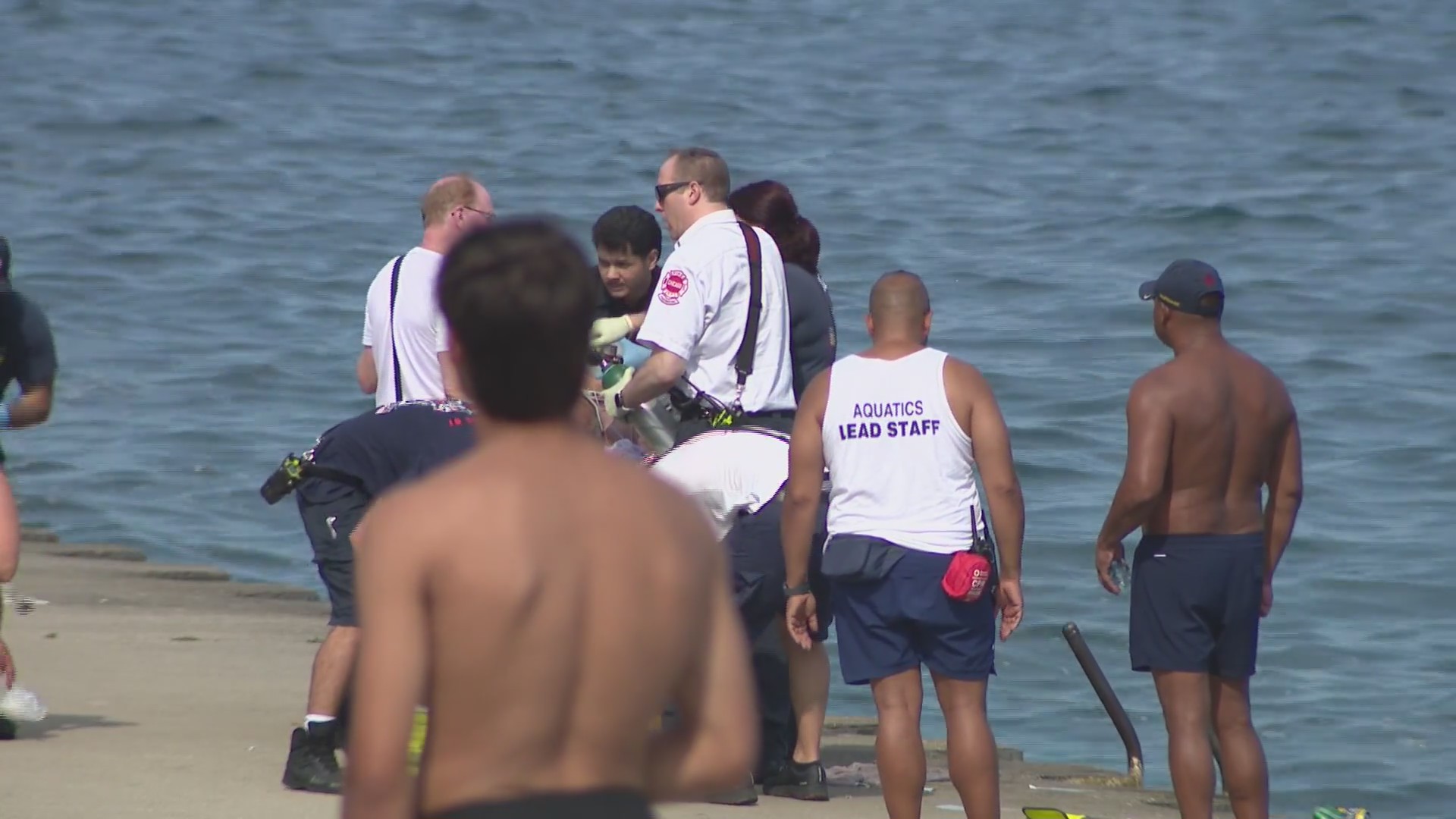 Man in critical condition after being pulled from Lake Michigan near ...