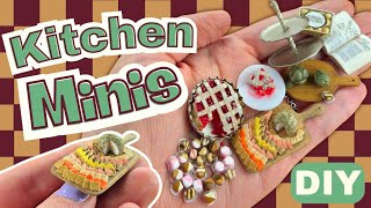 Miniature food for every dollhouse kitchen