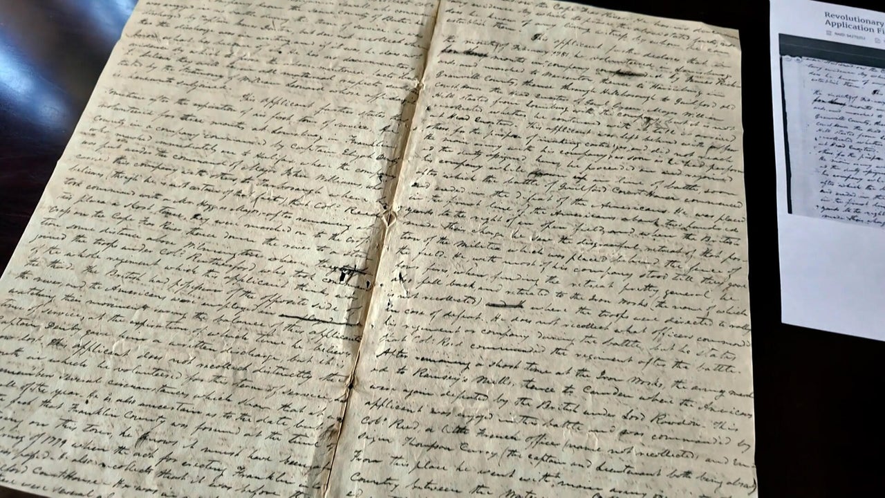 Volunteers deciphering first-person Revolutionary War accounts written ...