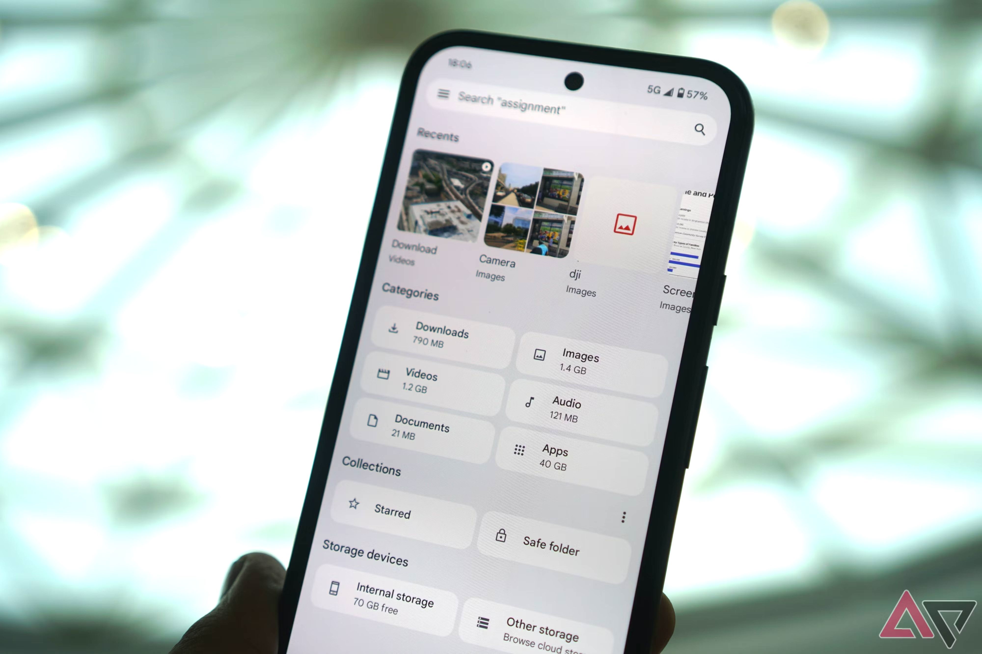 I found a Google app that finally showed me where all my storage was disappearing
