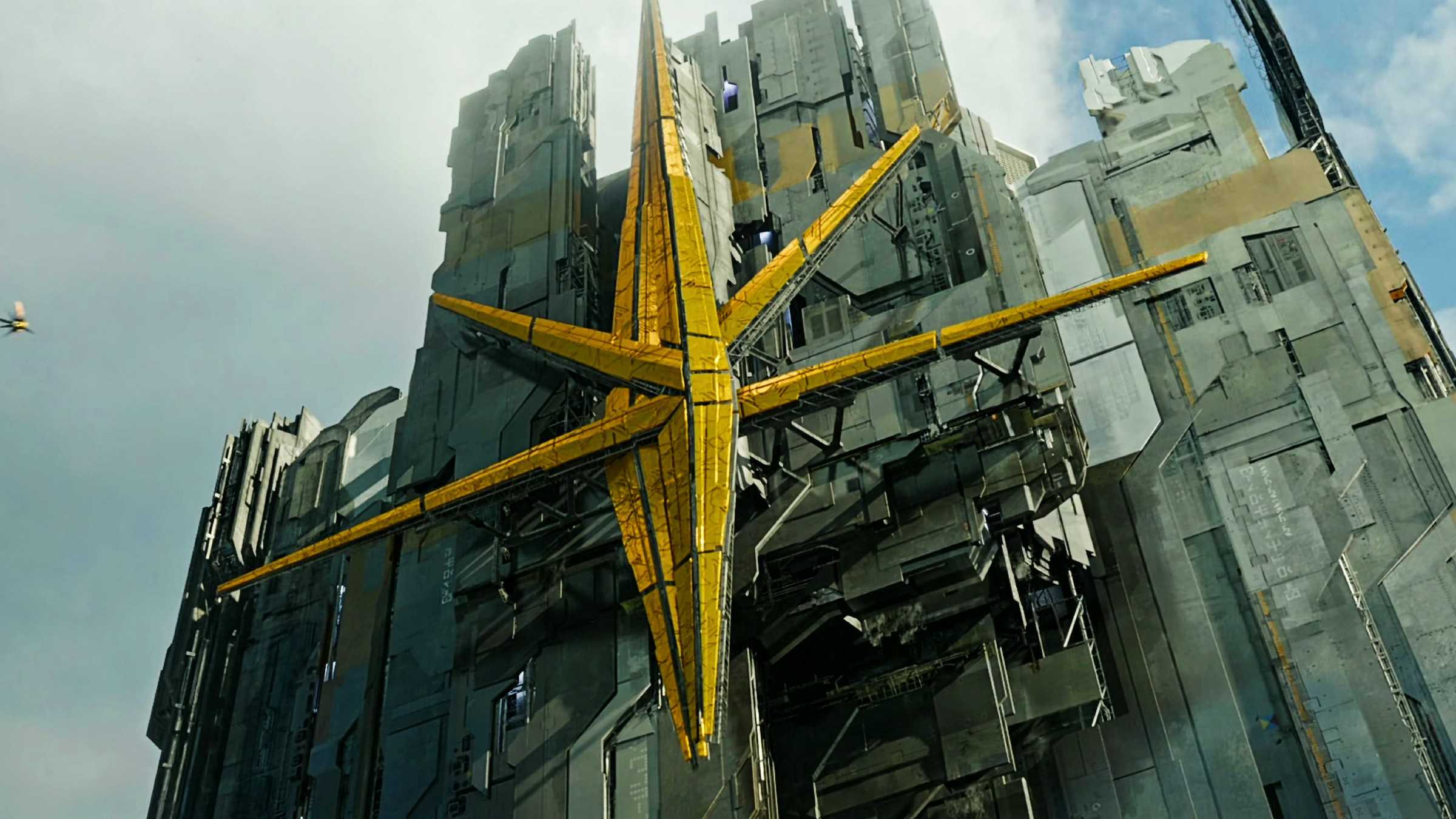Nova Corps headquarters in Guardians of the Galaxy