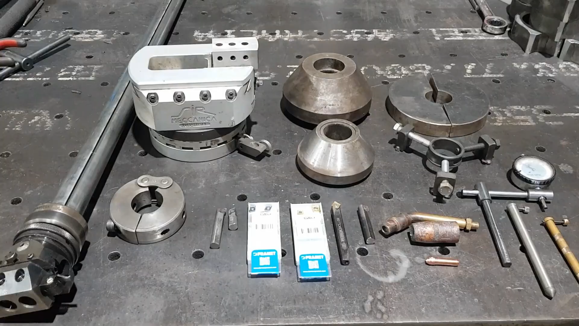 Precision tooling setup