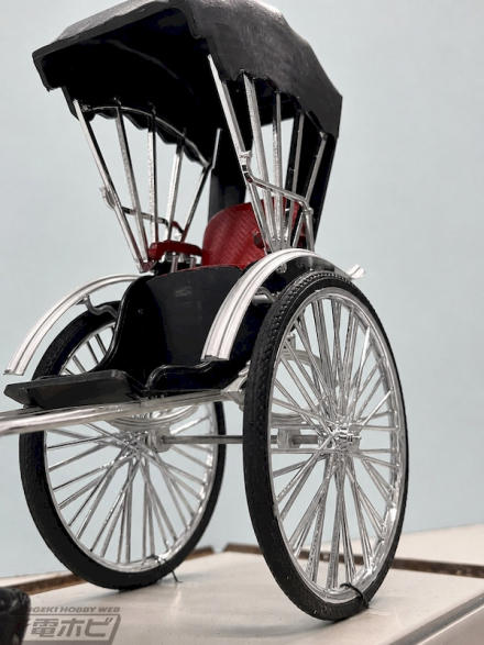 人力車 オリジナル 古き良き時代のシルエットを再現! 童友社から「1/10スケール レトロ