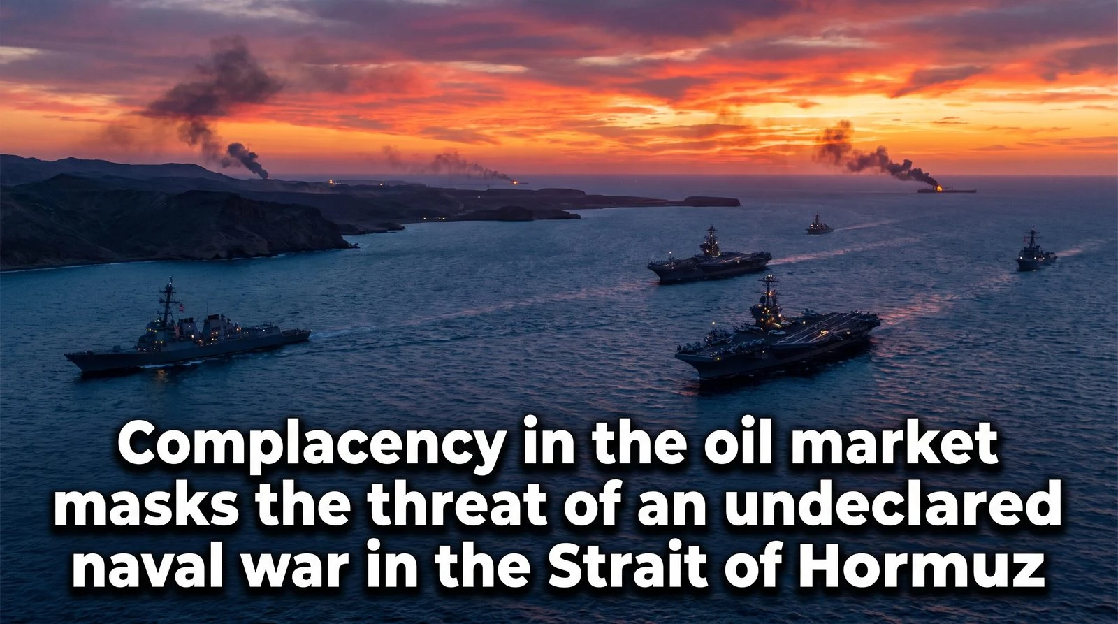 Complacency in the oil market masks the threat of an undeclared naval ...