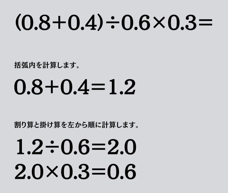 大人ならわかる?小学校の「算数」問題＜Vol.2404＞