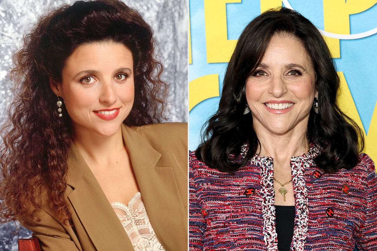 Julia Louis-Dreyfus as Elaine Benes in Seinfeld, Julia Louis-Dreyfus attends