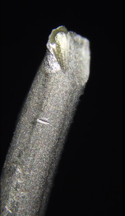 he Satisfying Process of Melting Tin in Macro
