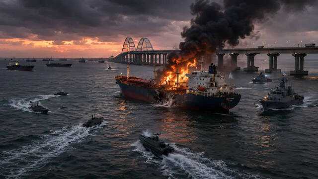 Ukrainian drone strikes disrupt Russian control over Black Sea trade routes