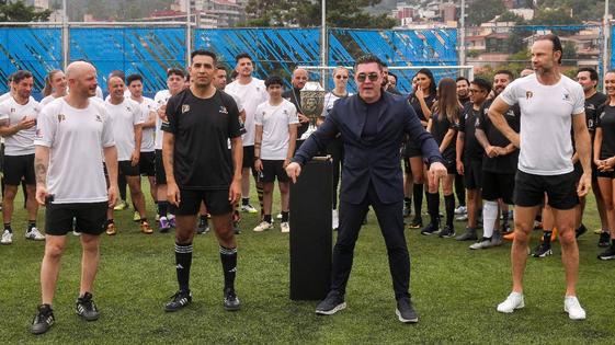Zague, Facundo y El Capi Pérez protagonizaron un amistoso de Azteca Deportes