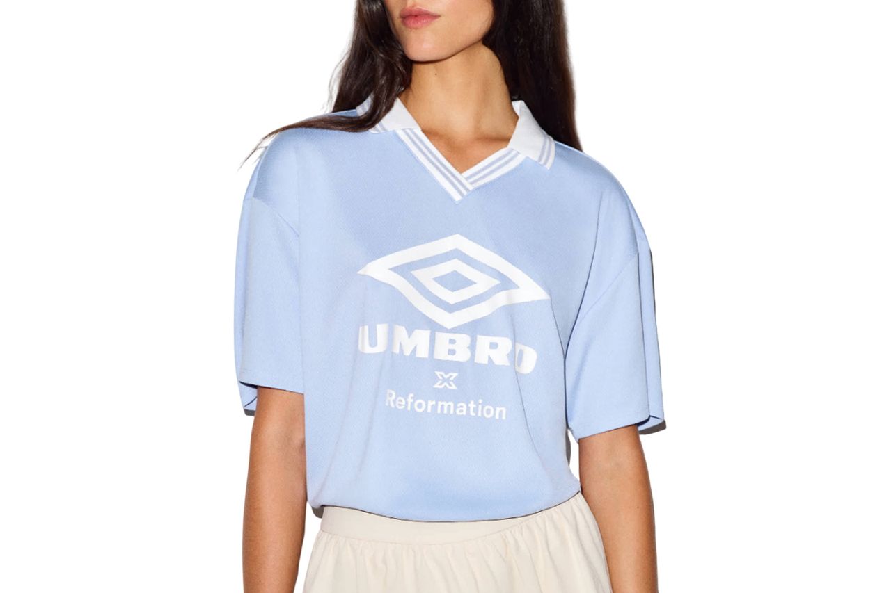 Theo Jersey Top Reformation x Umbro