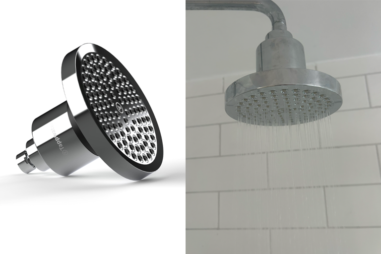 Aquasana Shower Filter With Chrome Wand Shower Head – Reduces 90%+ Of Chlorine, Dermatologist-Recommended, 6-Month/10,000-Gallon Capacity, Easy DIY Install (AQ-4105CHR-E)