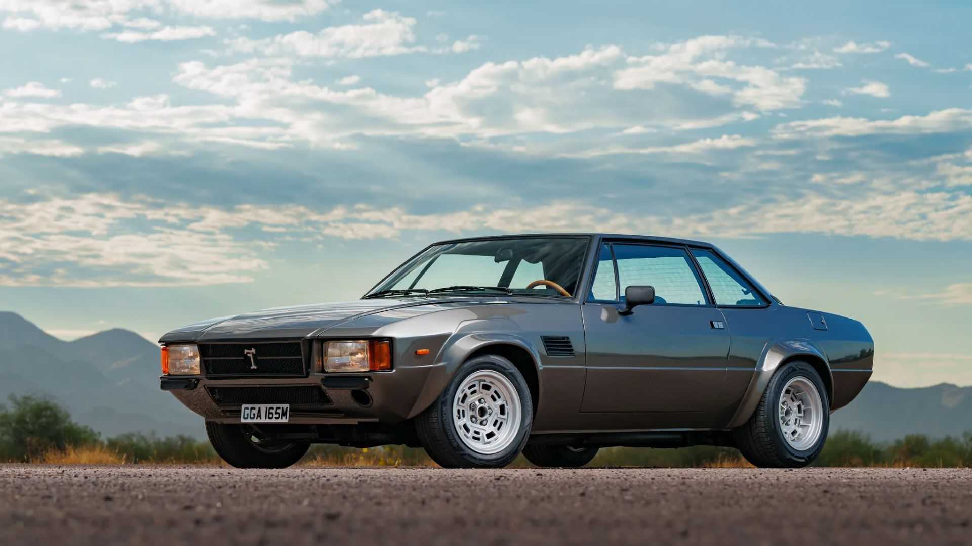 1974 De Tomaso Longchamp nearside front quarter