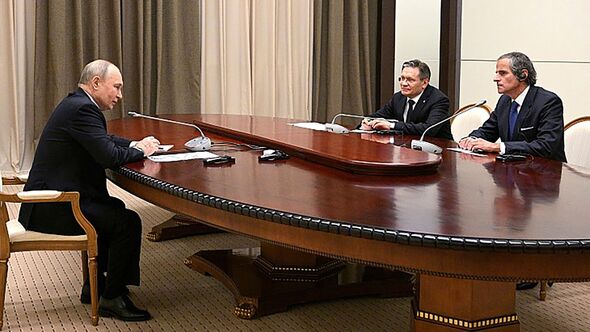 Rafael Grossi, the head of the International Atomic Energy Agency, condemned the strike