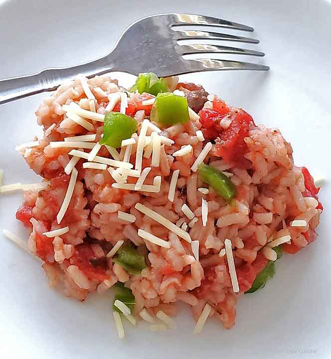Rice and Beef Skillet