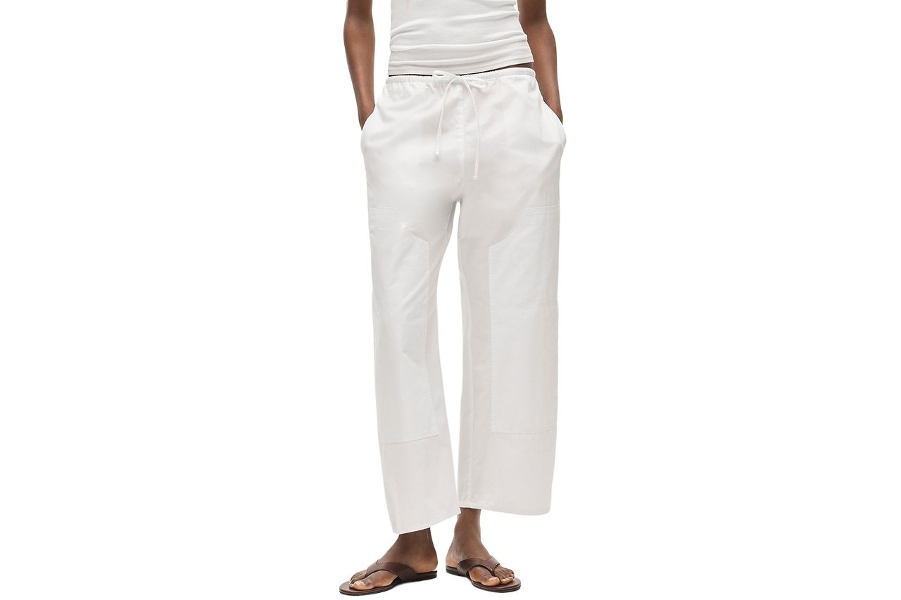 Luna pant in cotton poplin