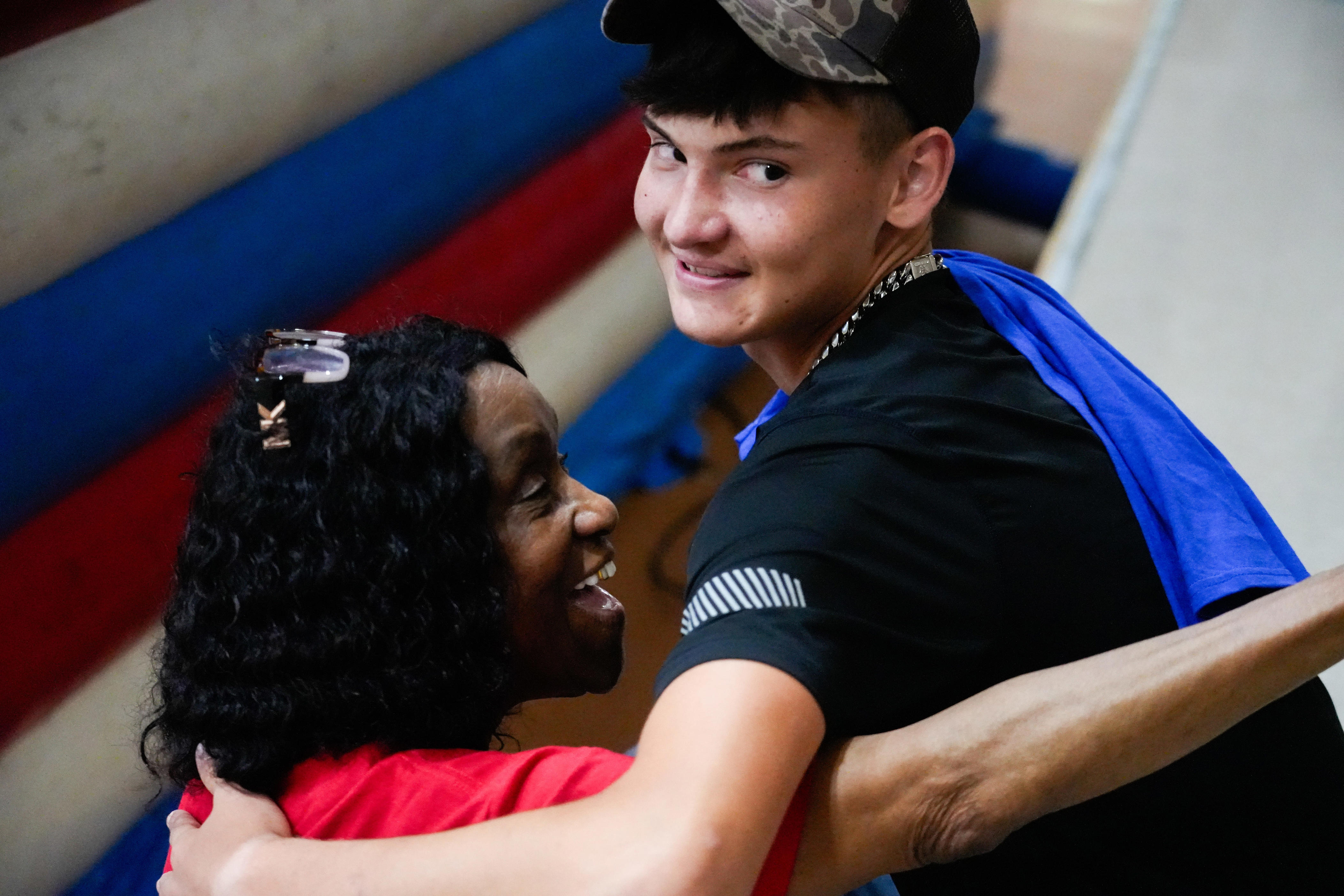 Attendees socialize during the fair day Thursday, June 25, 2026, at Damar Services in Indianapolis.