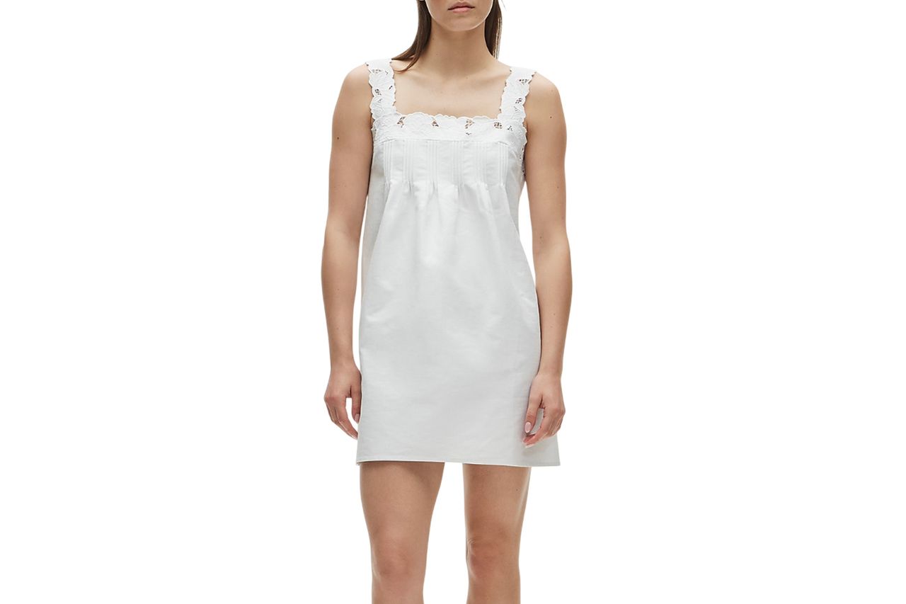 J.Crew Ondine mini dress in double cotton poplin