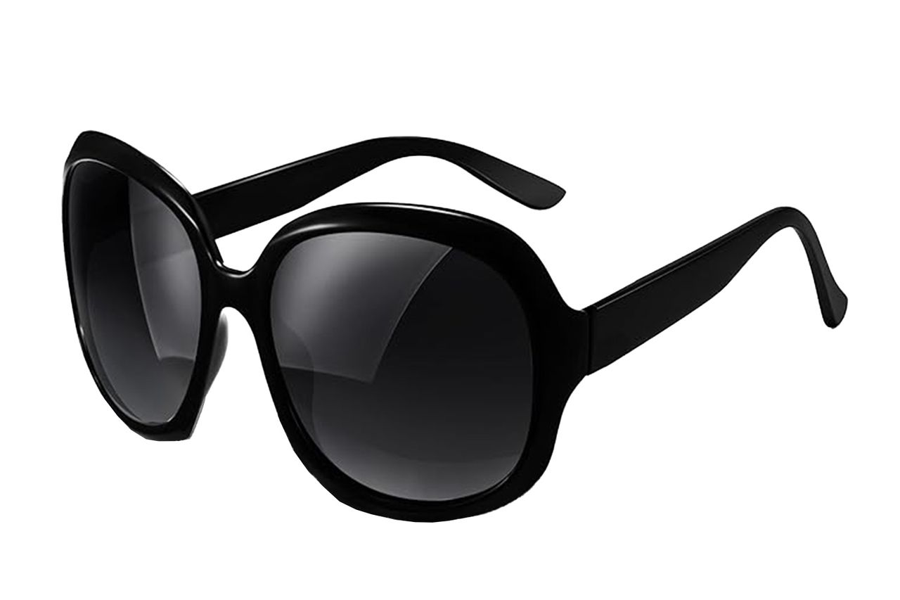 Amazon miyya Bug Eye Oversized Polarized Sunglasses
