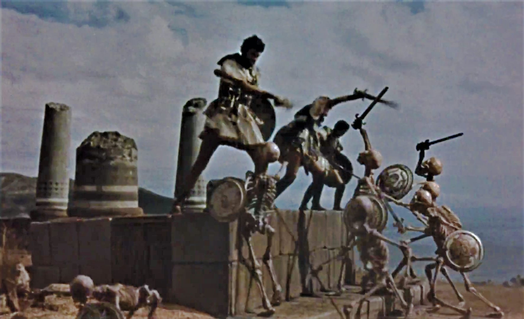 Bones, thugs and harmony: Ray Harryhausen’s stop-motion skeleton army in ‘Jason and the Argonauts’ (Public Domain)