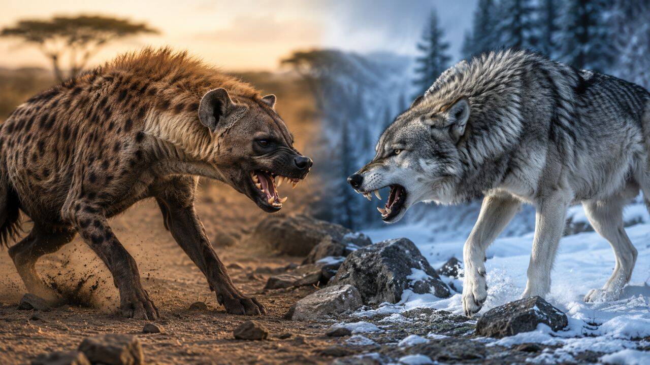 Hyena vs wolf: Strength, intelligence, hunting ability and the fight ...
