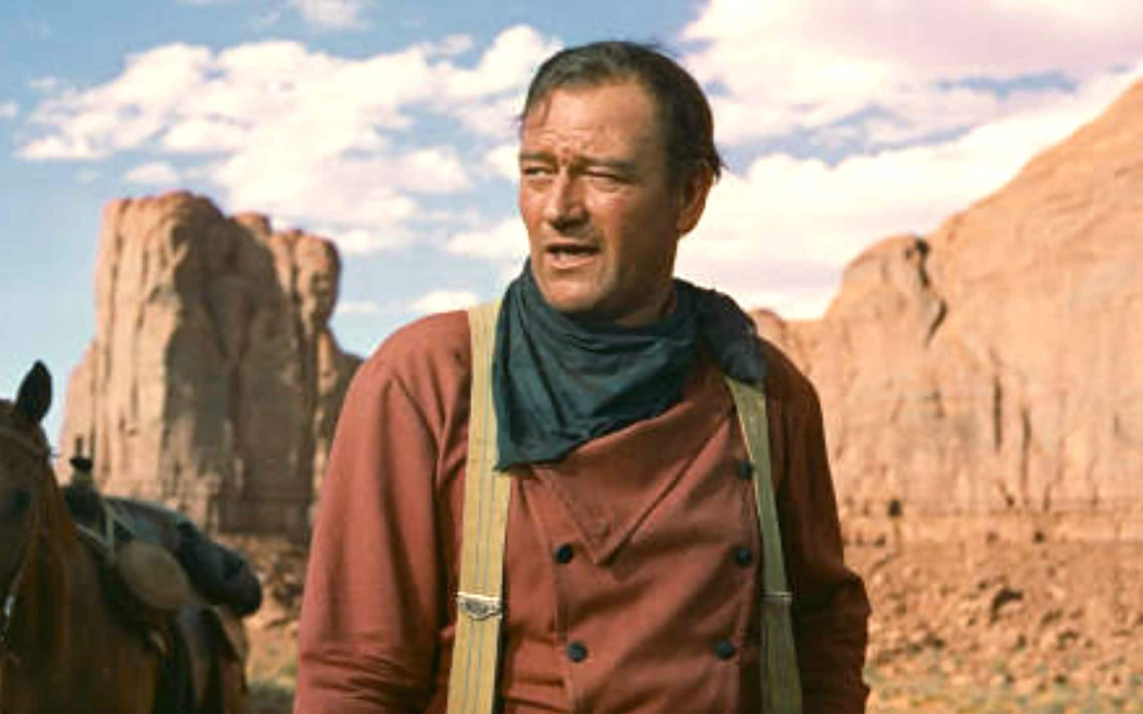 John Wayne stars as Ethan Edwards, an ex-Confederate soldier from Texas