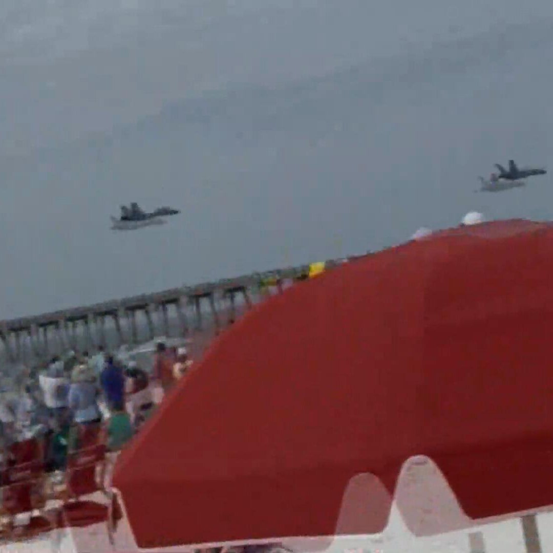 Navy's Blue Angels investigate after video shows low flyover at Florida beach