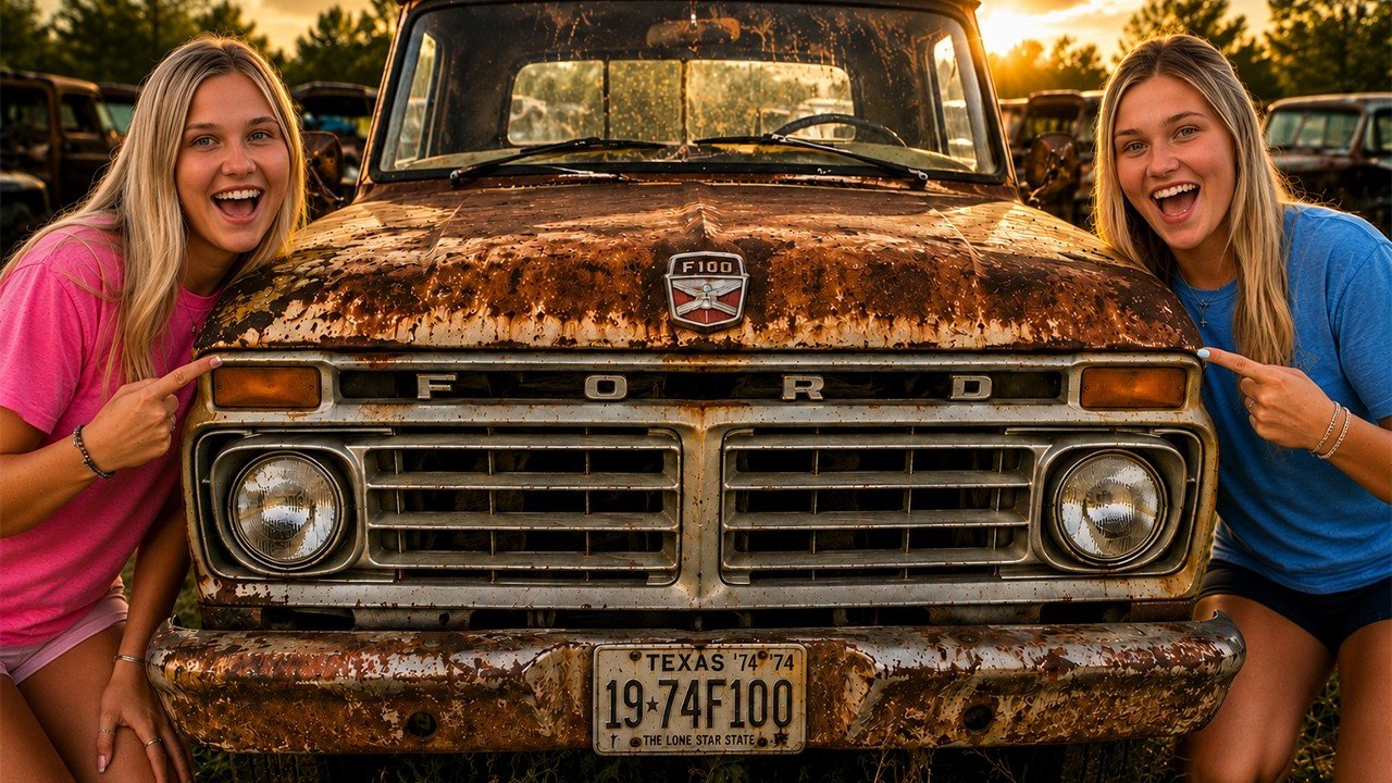 Dad's first truck found in a junkyard