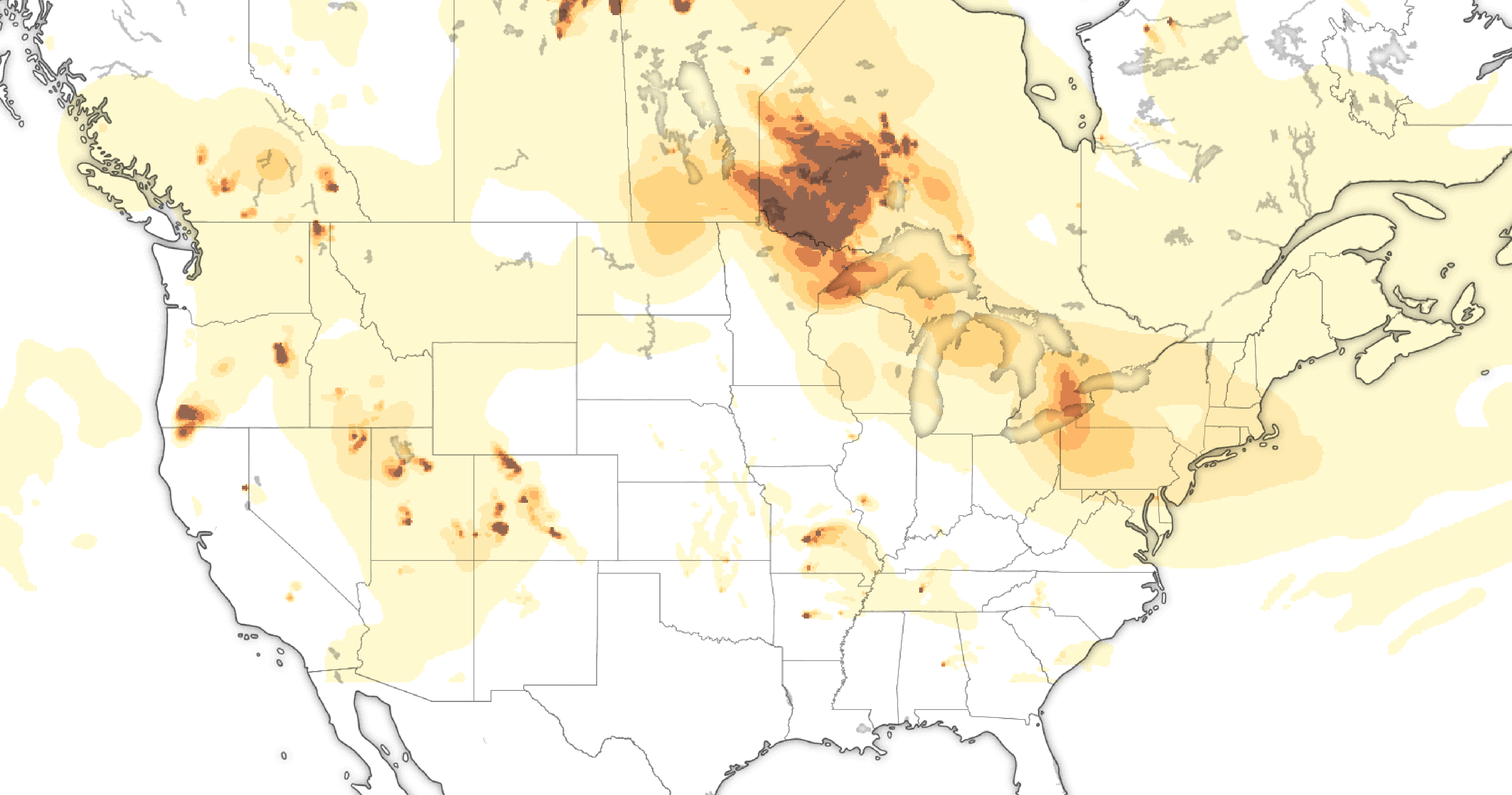 Canada wildfire smoke leads to air quality alerts for Sunday, Monday