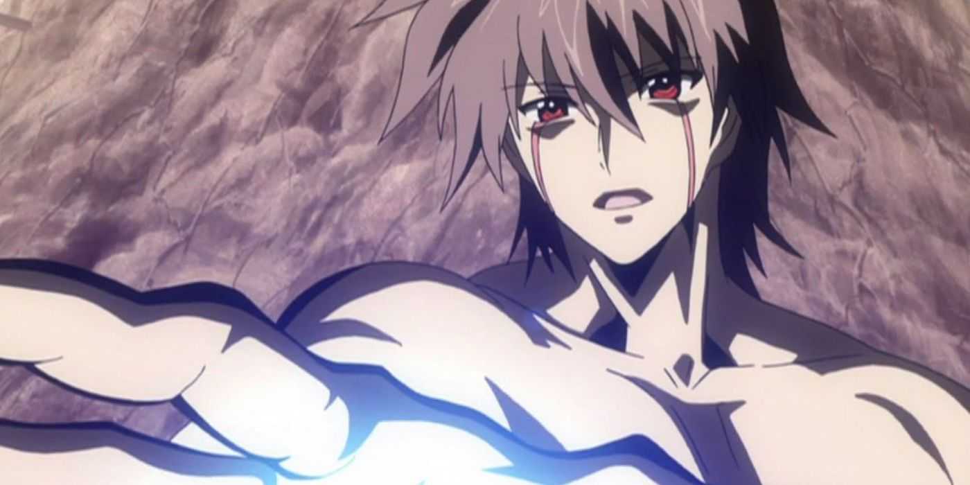 Akuto Sai uses his powers in Demon King Daimao.