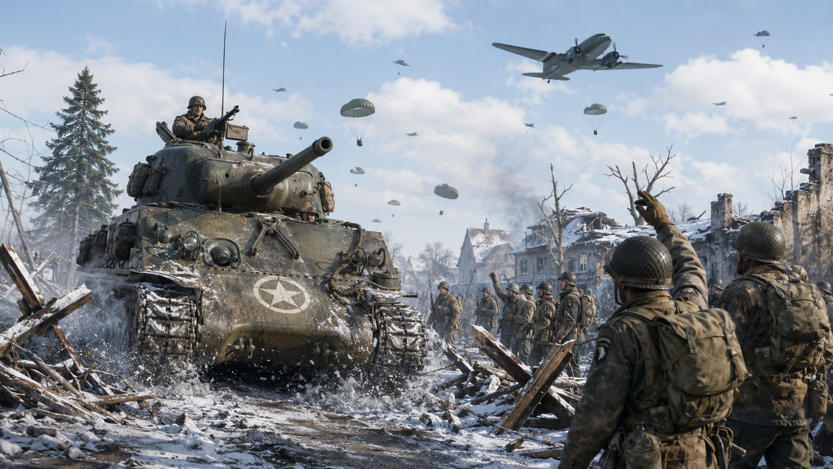 Breaking Bastogne - Patton’s relief and the 101st Airborne’s triumph