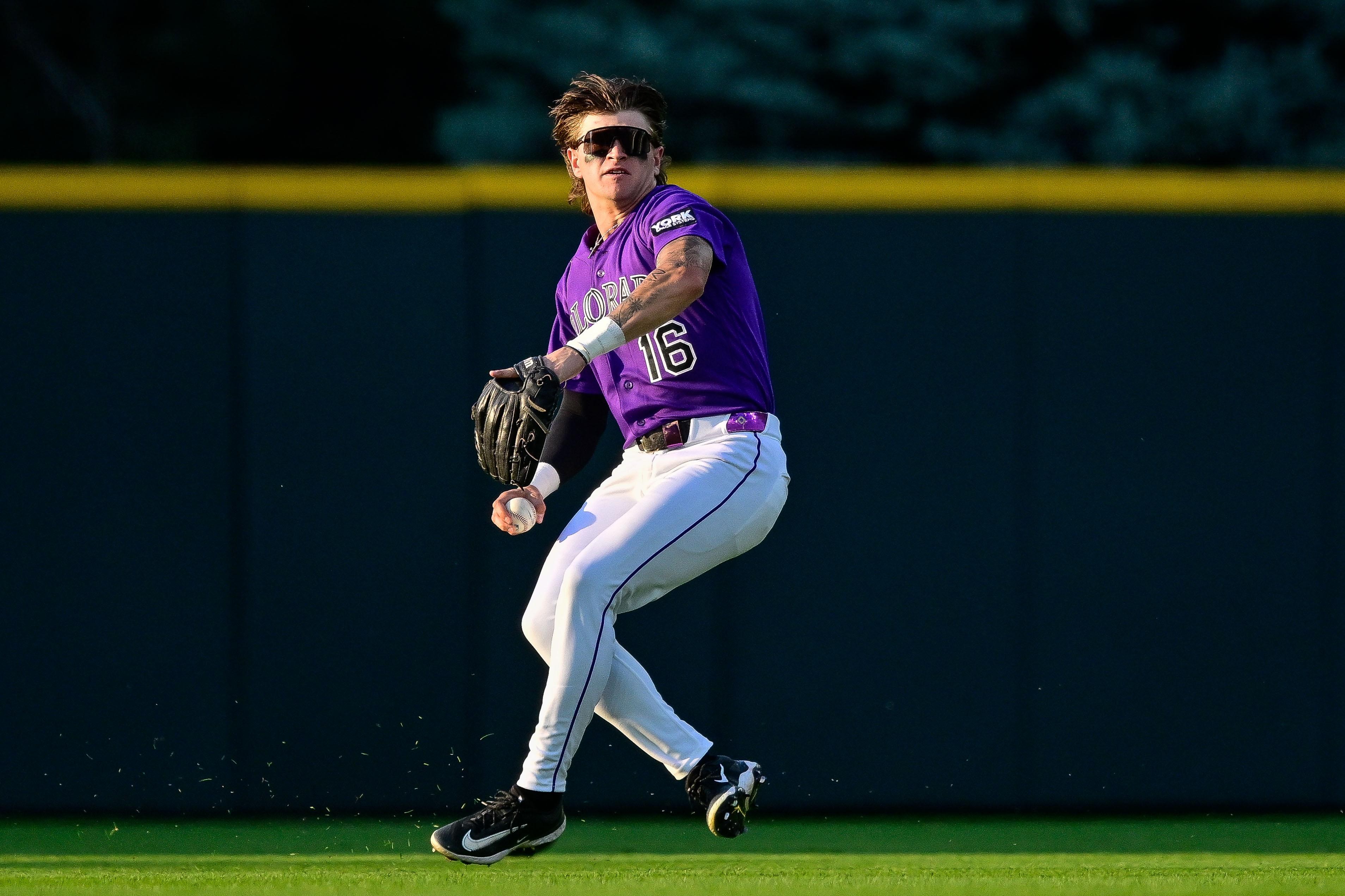 The Rockies outfield is in a state of transition