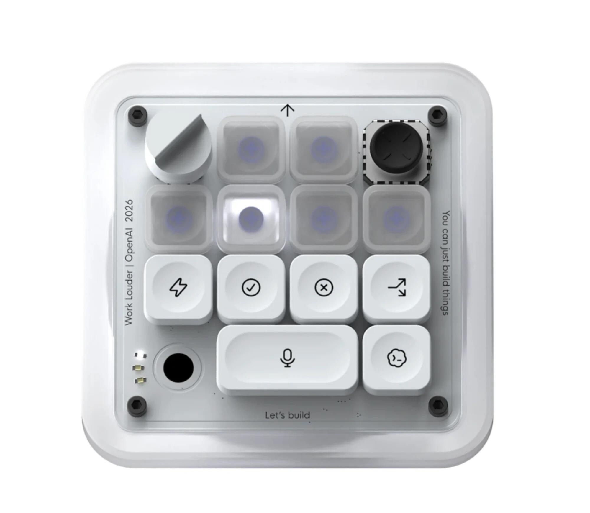 OpenAI's first hardware release turns out to be keypad for Codex