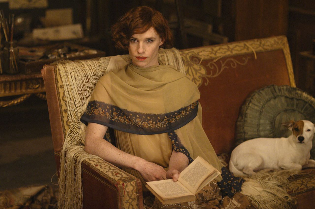 Eddie Redmayne as Lili Elbe in 'The Danish Girl'