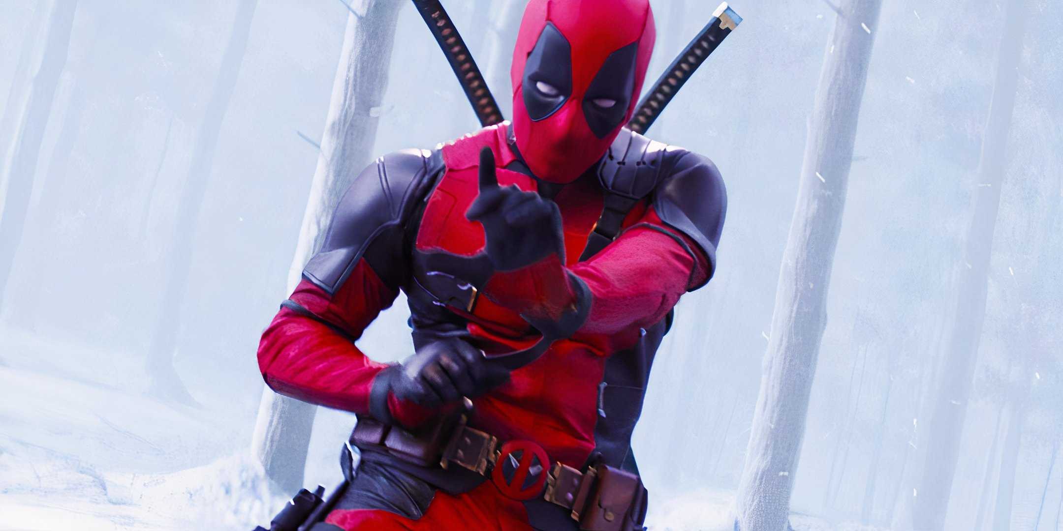 Deadpool dancing in Deadpool & Wolverine
