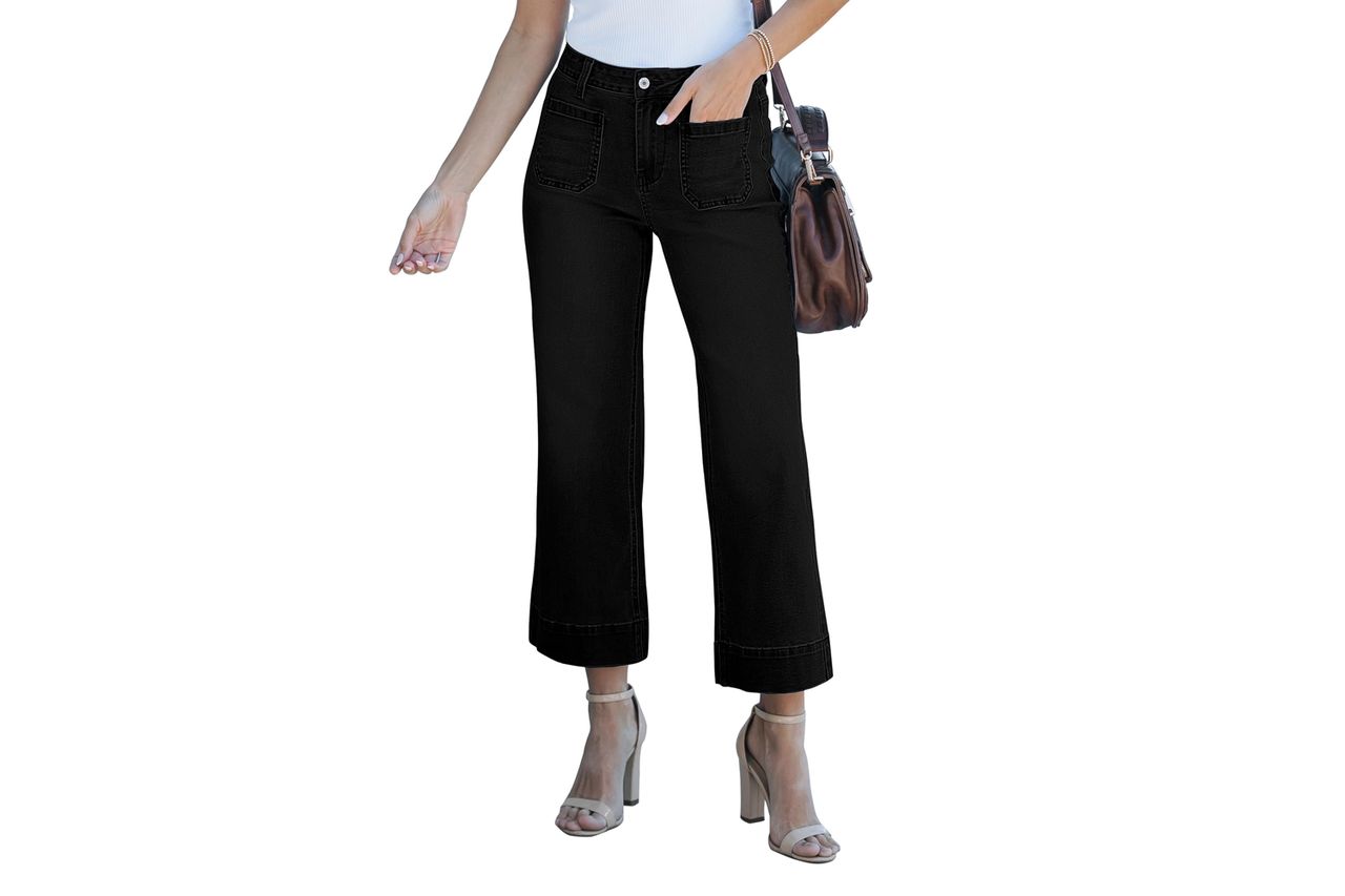 Amazon luvamia Wide Leg Jeans