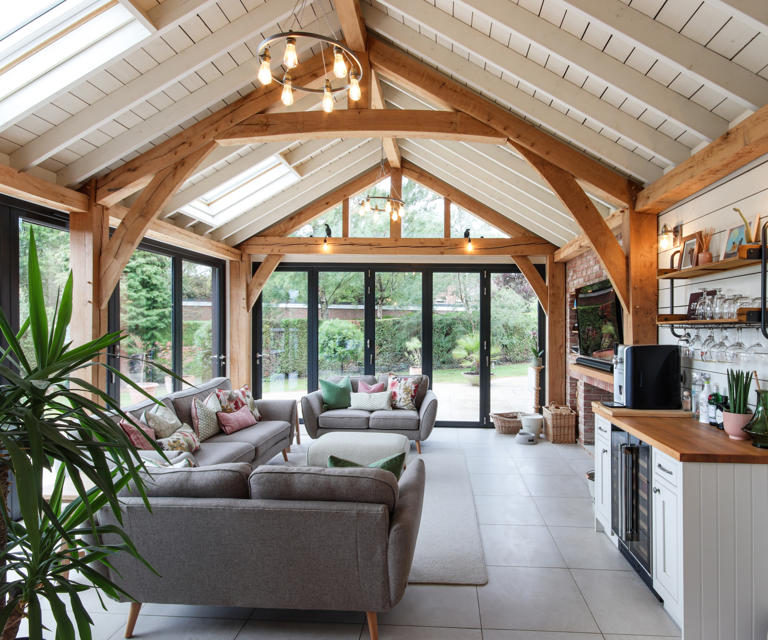 11 timber frame extension ideas where timber isn't always the main feature
