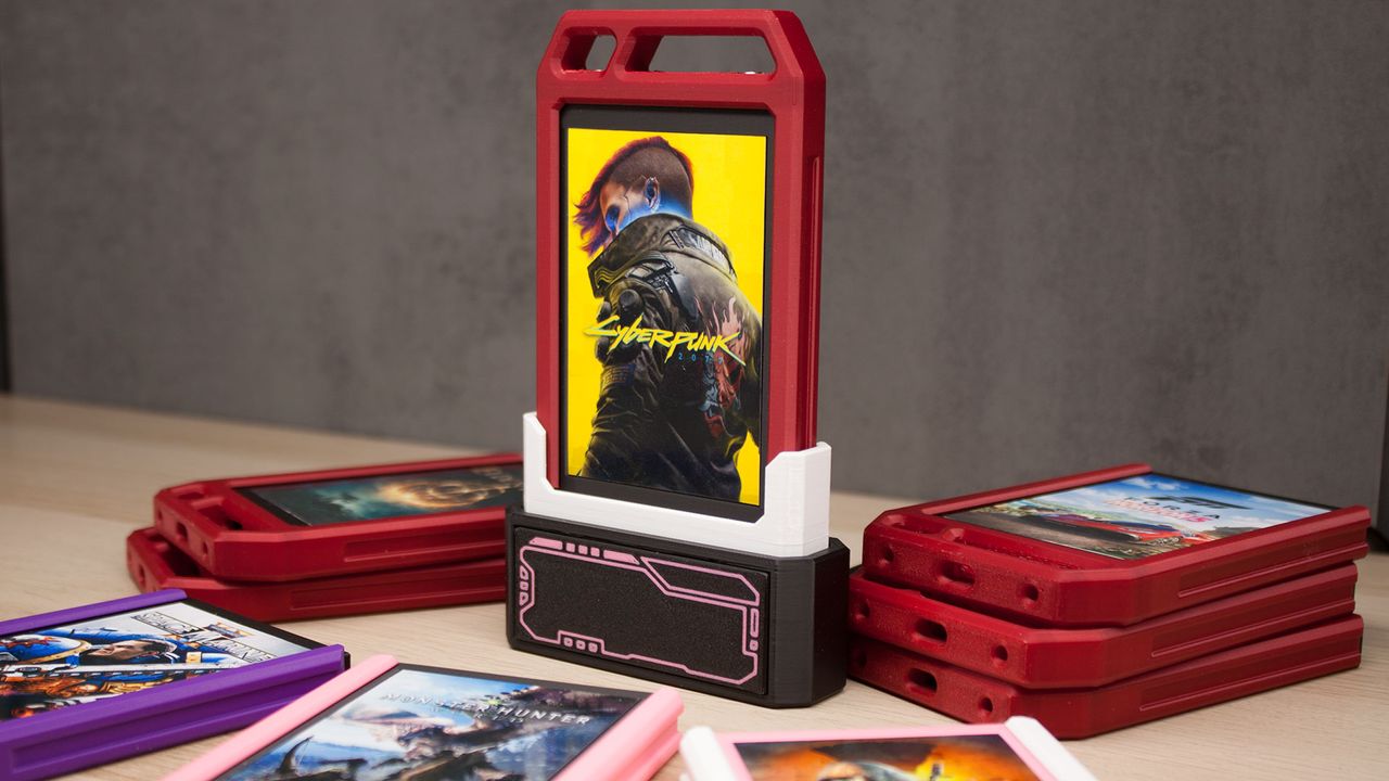Steam game cartridge