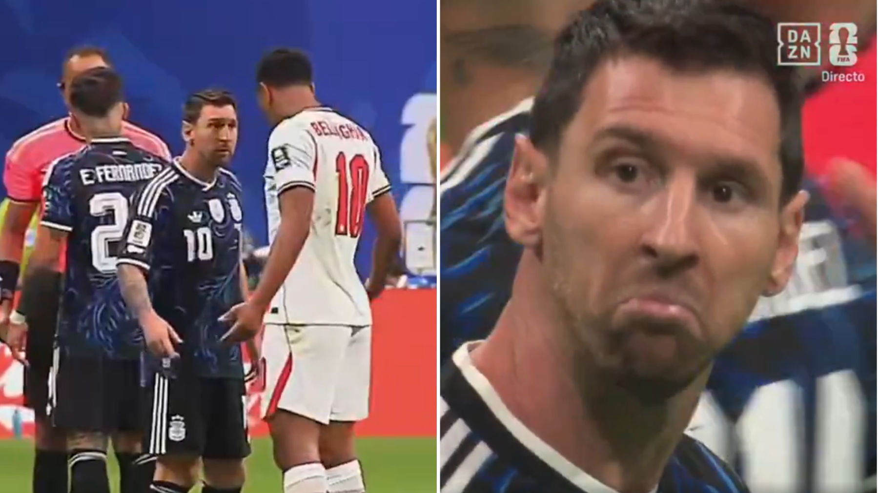 Jude Bellingham reveals what Lionel Messi said to him during heated ...