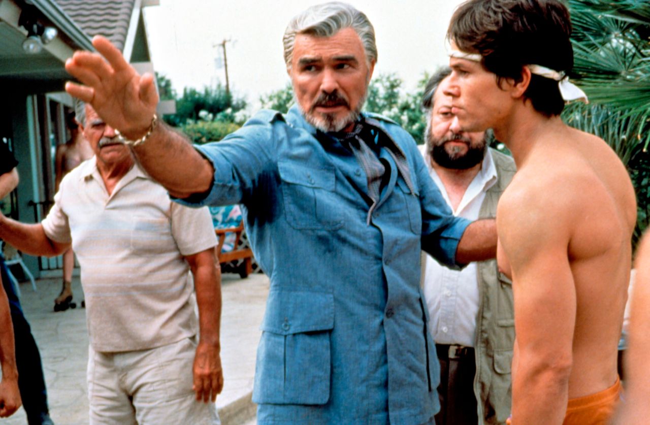 Burt Reynolds and Mark Wahlberg in 'Boogie Nights'