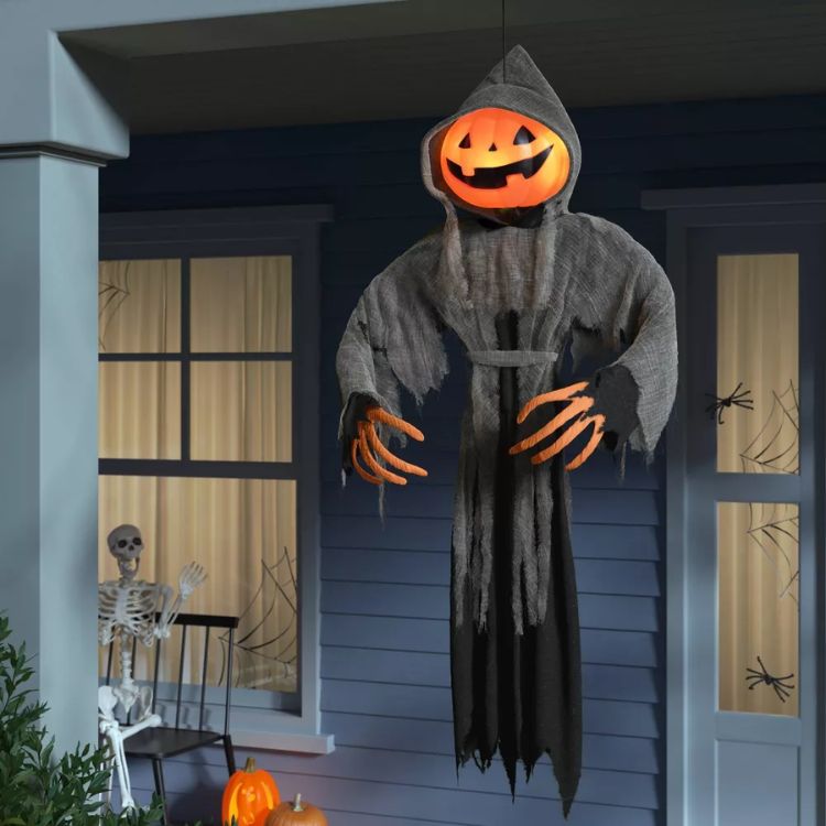 Lewis & Friends Hanging Pumpkin Ghoul
