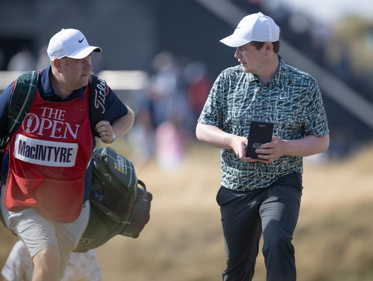 I watched Bob MacIntyre's 'near perfect round of golf' in 154th Open