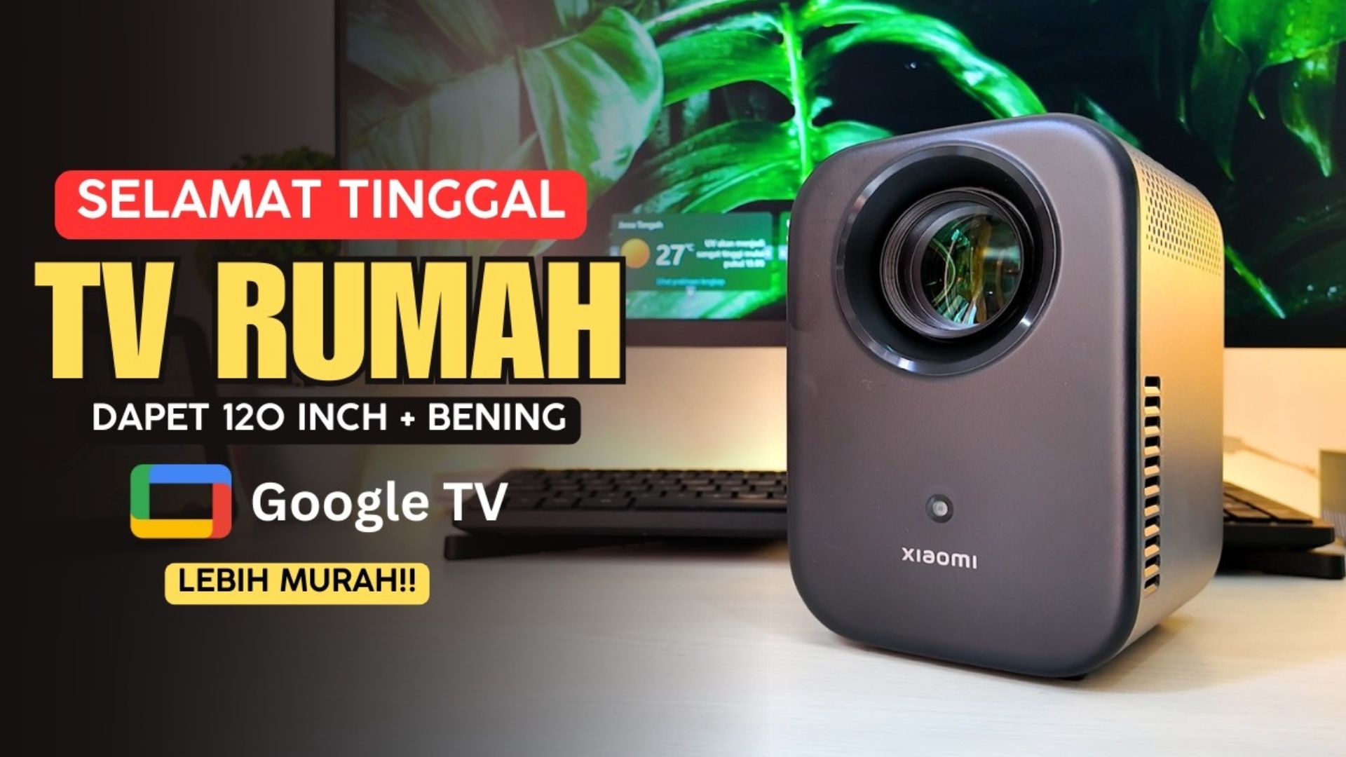 Apakah ini benar-benar membuat TV ketinggalan zaman? Ulasan proyektor ...