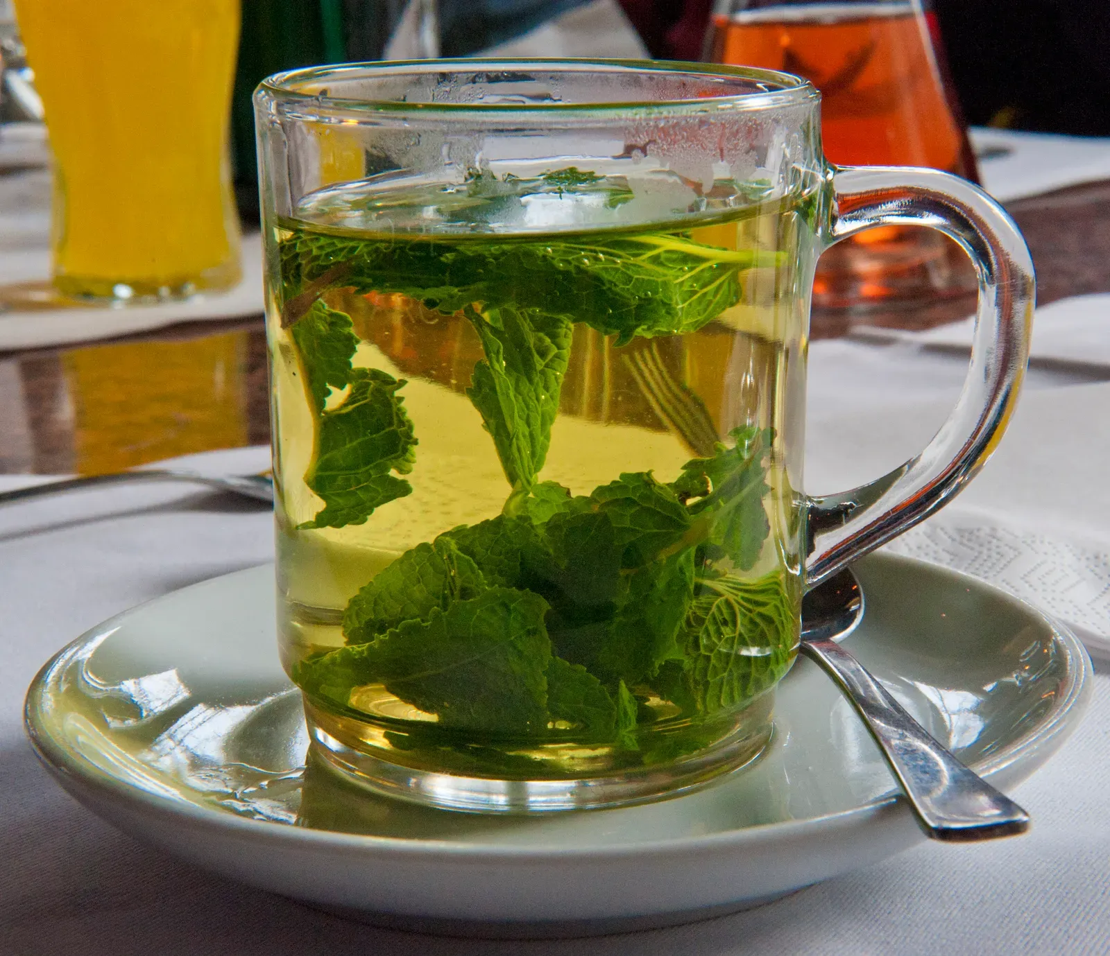 Peppermint tea