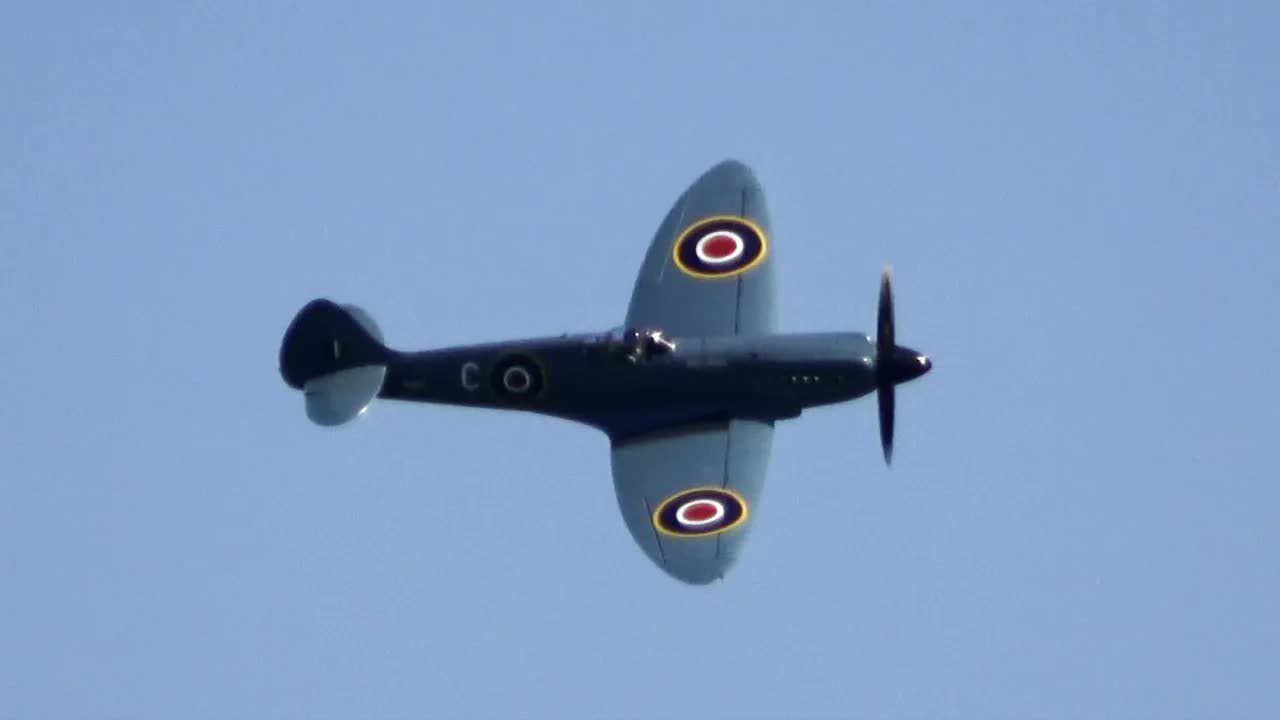 Watch the Spitfire that carried cameras instead of guns