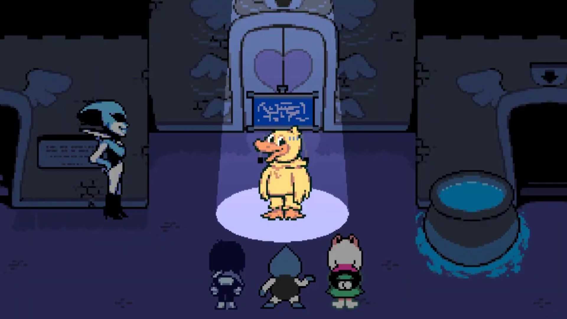 Deltarune Chapter 5 Duck Outfit Susie