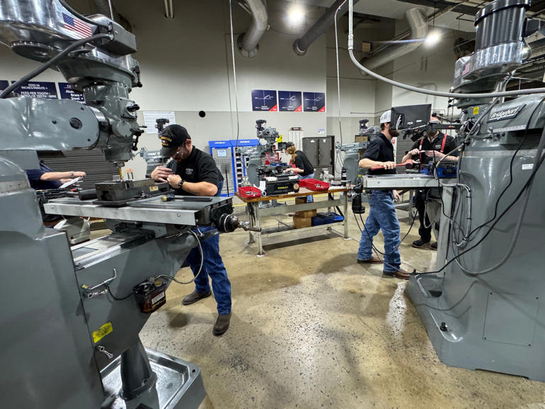 Precision machining students showcase skills at TSTC’s Machine Shop Mania